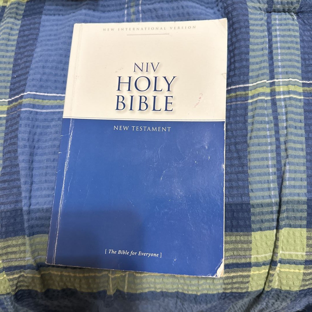 NIV Holy Bible New Testament [Blue]