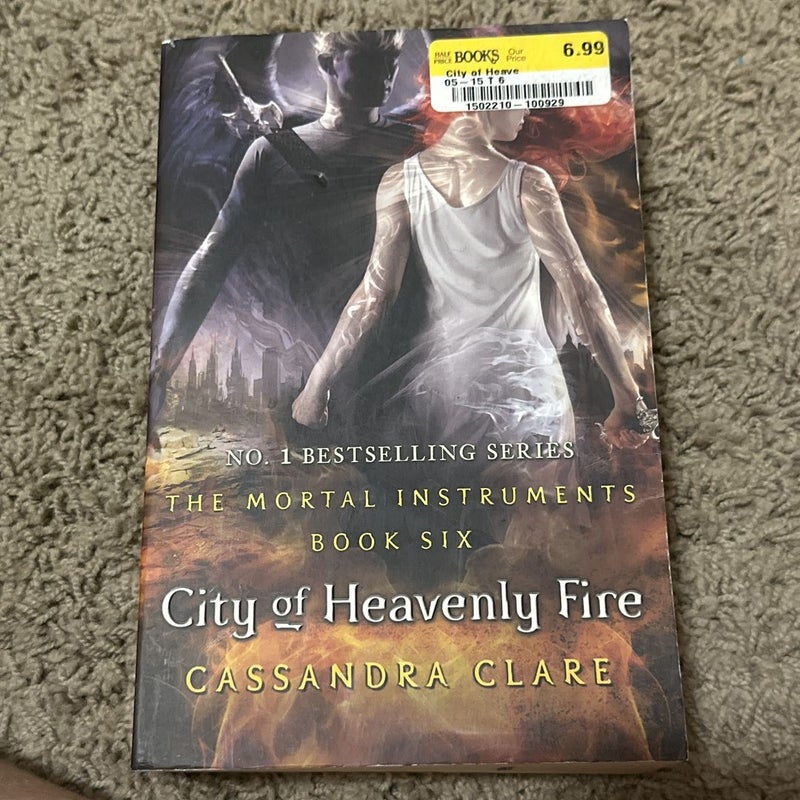 the mortal instruments city of heavenly fire book cover