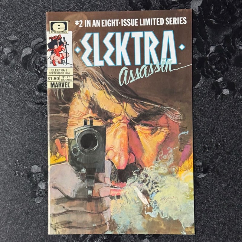 Elektra Assassin # 2 Sept 1986 Marvel Epic Comics