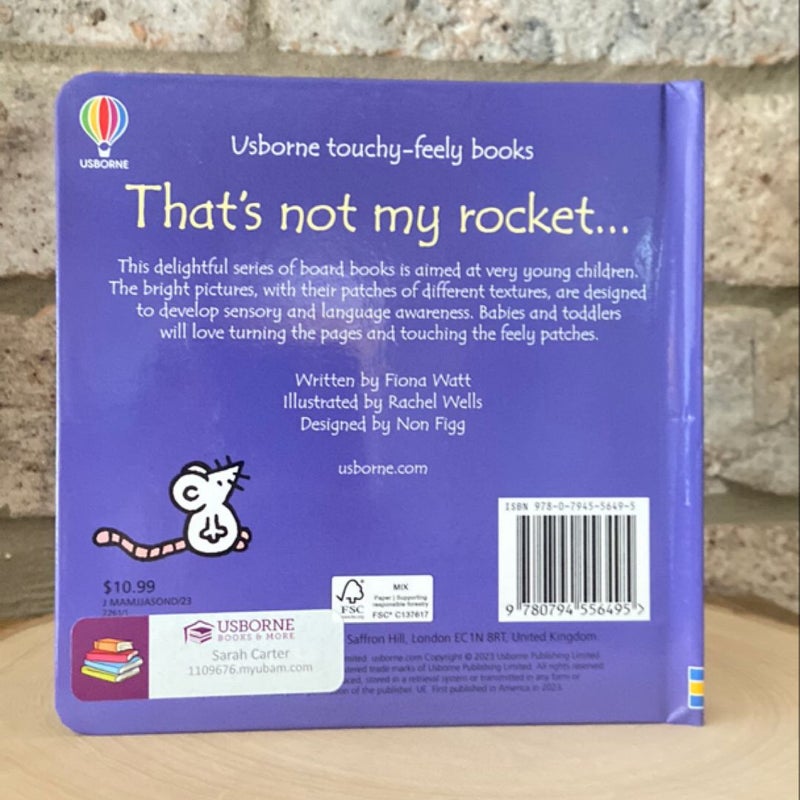 That’s not my rocket…