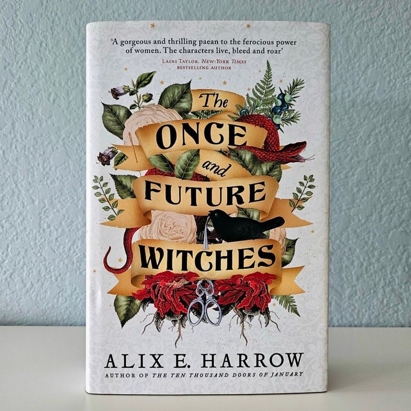 The Once and Future Witches SIGNED by Alix E. Harrow 1st Edition 1st print Illumicrate Special Edition