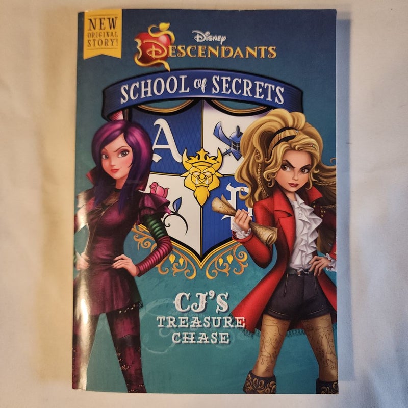 School of Secrets: CJ's Treasure Chase (Disney Descendants) (Scholastic Special Market Edition)