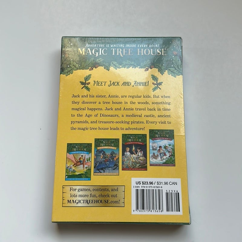 Magic Tree House Books 1-4 Boxed Set by Mary Pope Osborne