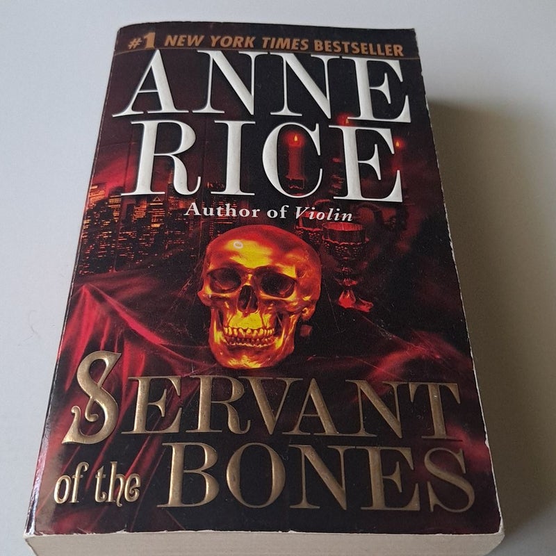 Servant of the Bones by Anne Rice paperback best seller
