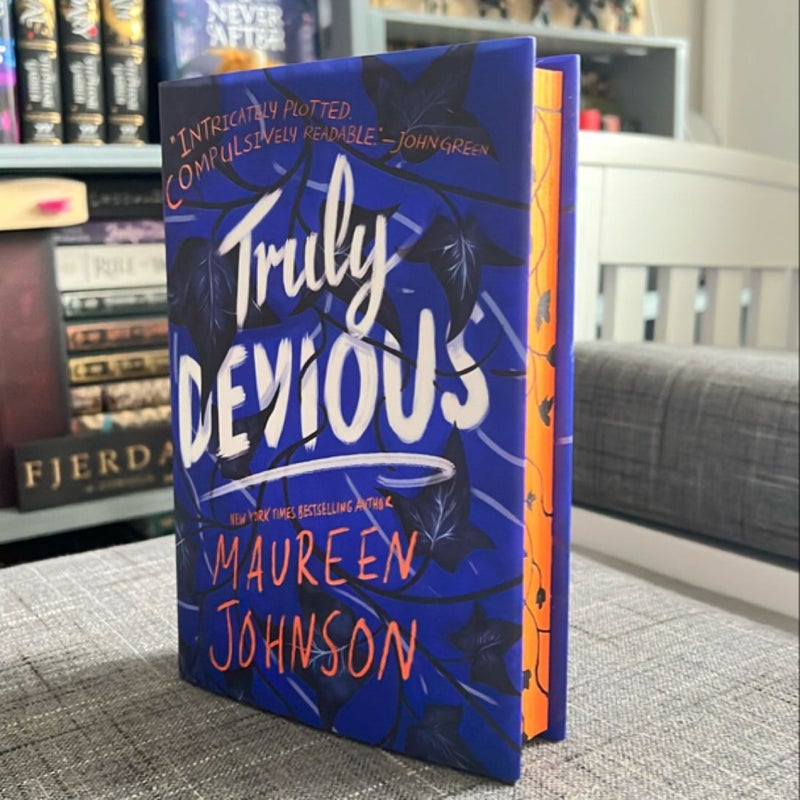 Truly Devious - Sprayed Edges