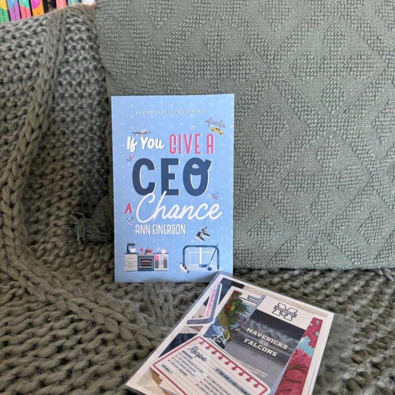 *SIGNED* If You Give a CEO a Chance (Bonus Goodies)