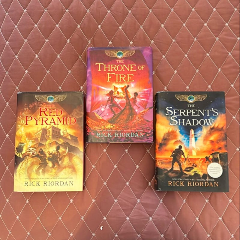 The Kane Chronicles - Full Set!