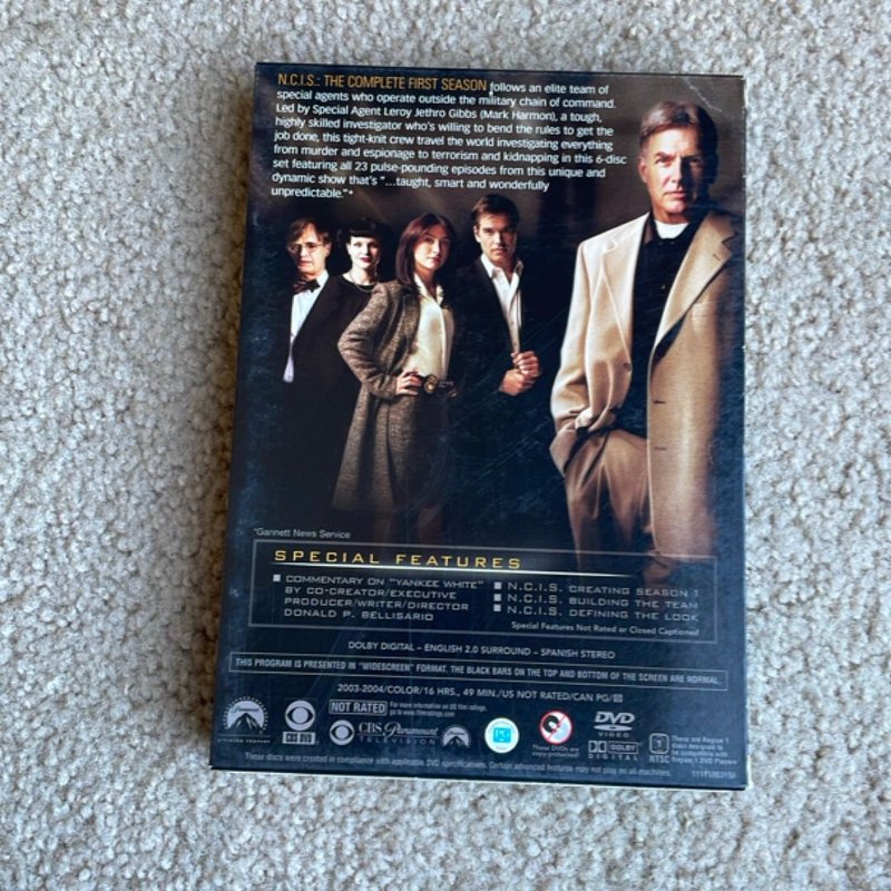 NCIS season 1 dvd