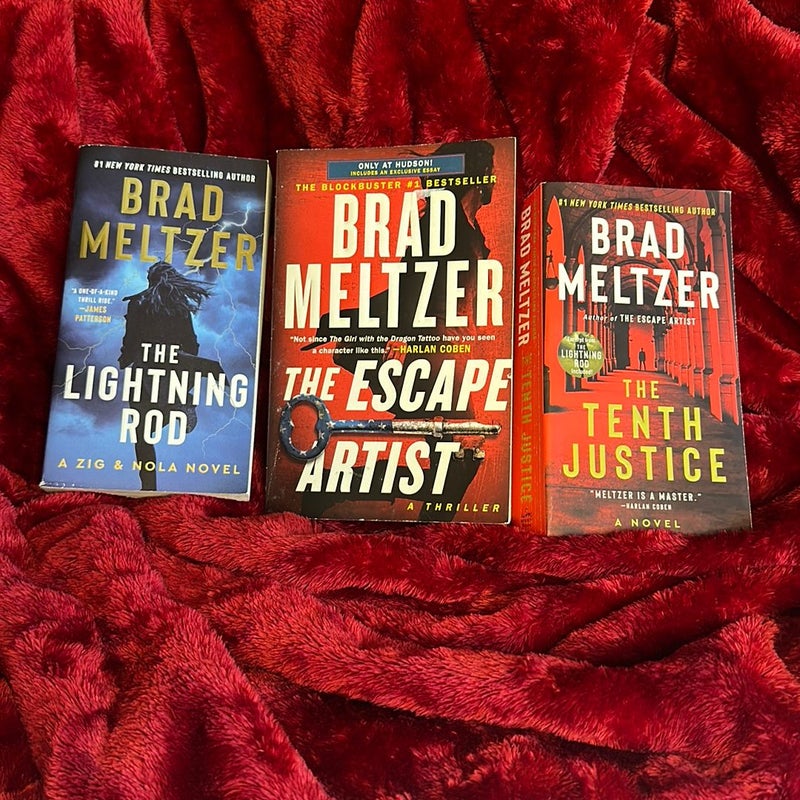 Brad Meltzer - 3 paperbacks