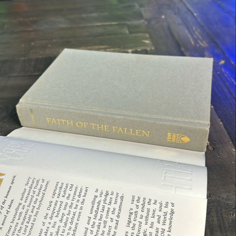 Faith of the Fallen (signed 1st/2nd)