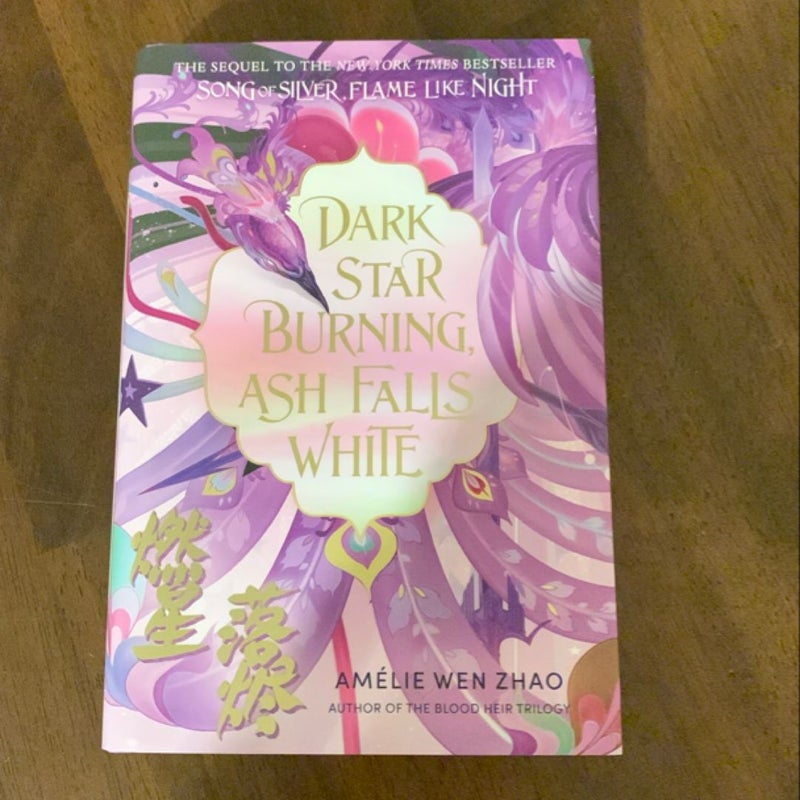 Dark Star Burning, Ash Falls White B&N