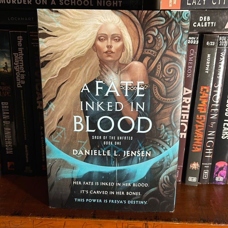 A Fate Inked in Blood Rare ARC
