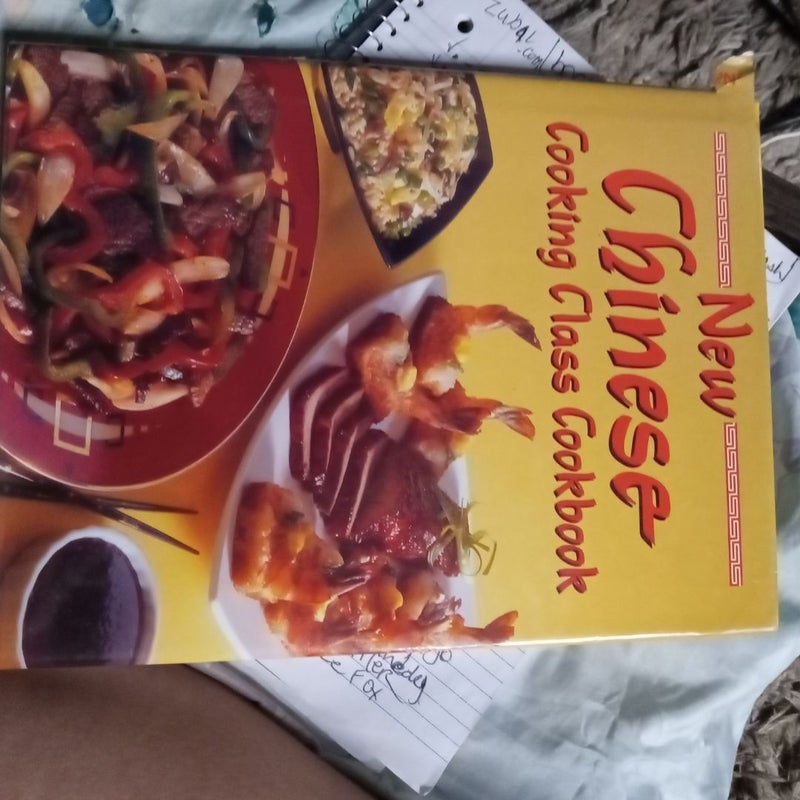 New chinese cooking class cook book 