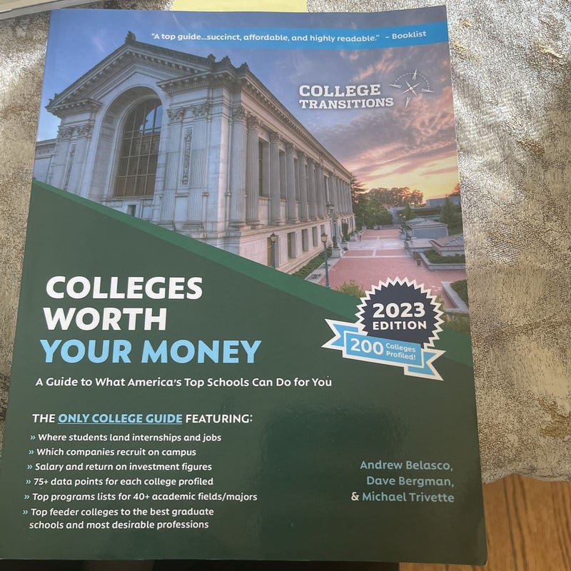 Colleges Worth Your Money