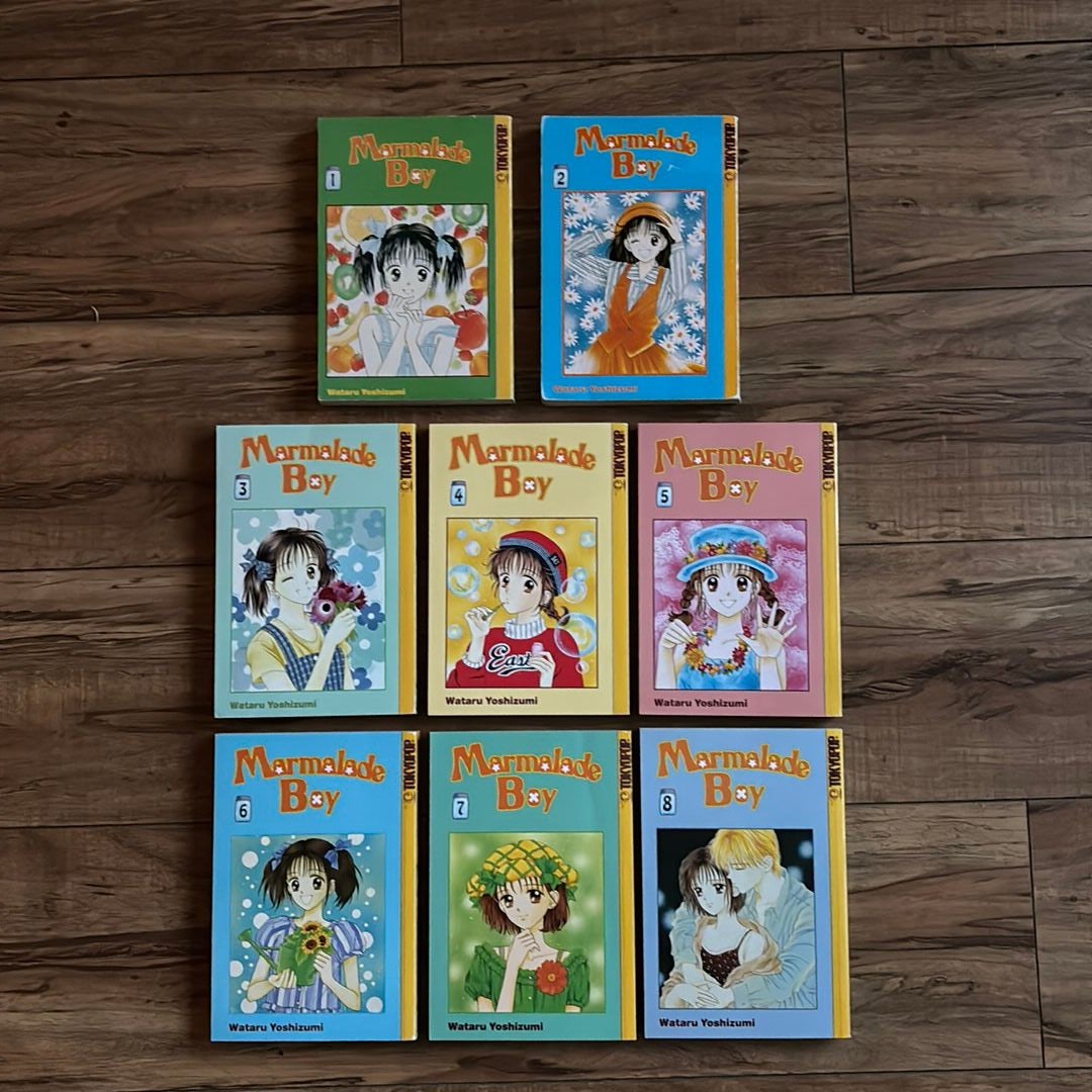 Marmalade Boy Vol. 1-8 (complete collection) by Wataru Yoshizumi, Paperback