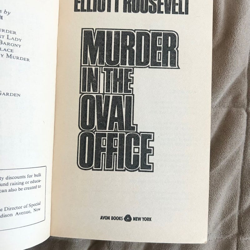 Murder in the Oval Office