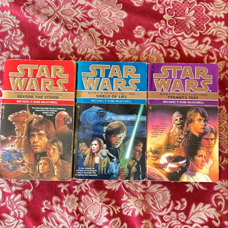 Star Wars Legends (the Black Fleet Crisis) 3 books