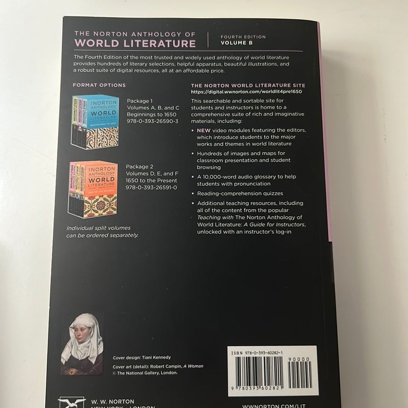 The Norton Anthology of World Literature (VOL A, B, C)