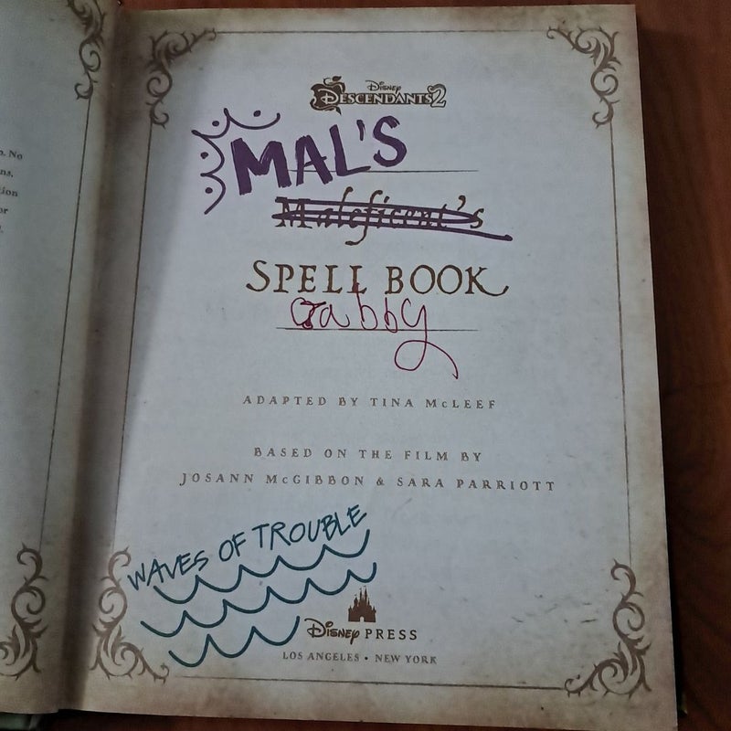 Descendants: Mal's Spell Book 1&2