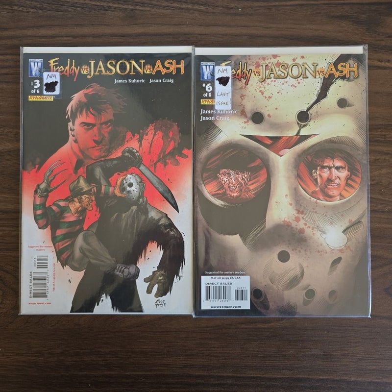 Freddy vs Jason vs Ash #3 & #6