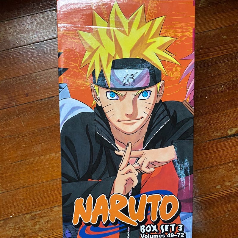 Naruto Manga Box Set 3 (49-72)