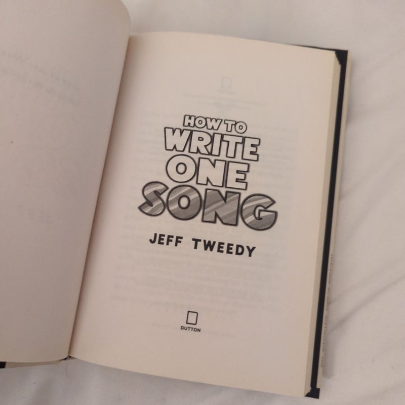 How to Write One Song