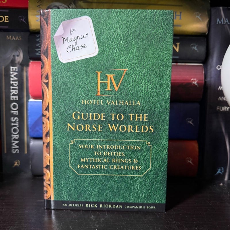 For Magnus Chase: Hotel Valhalla Guide to the Norse Worlds (an Official Rick Riordan Companion Book)