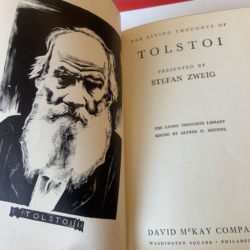 The Living Thoughts of Tolstoi