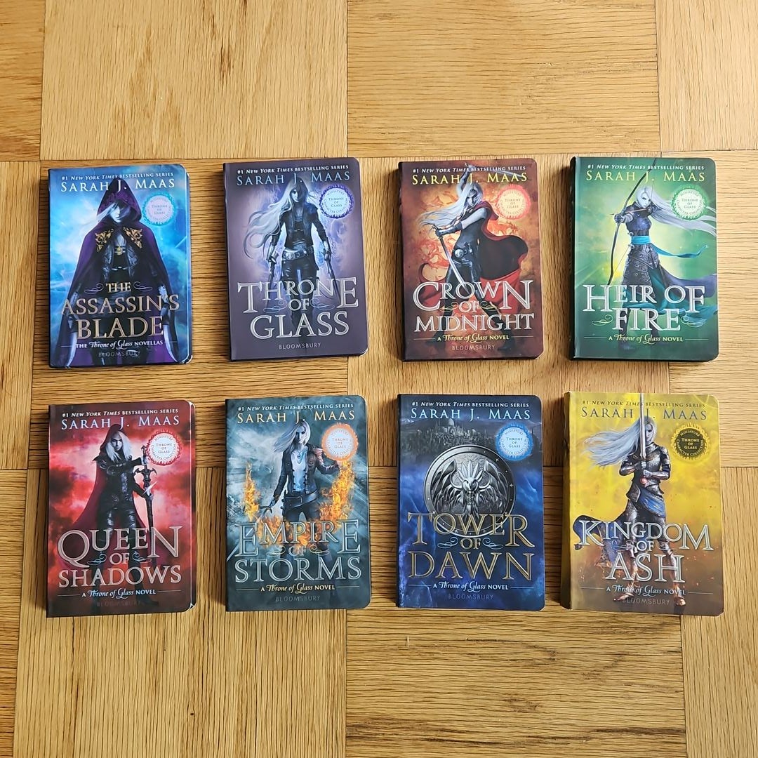 ON hotsell HOLD throne of glass series by sarah j maas miniature