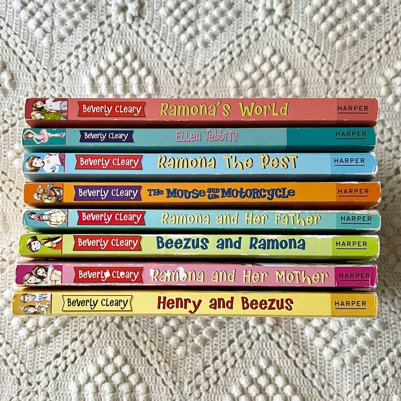 Beverly Cleary 8 book BUNDLE