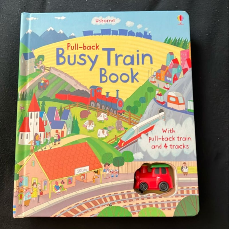 Pull-Back Busy Train