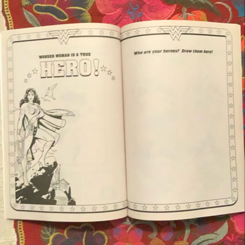 Wonder Woman JUMBO Coloring & Activity Book