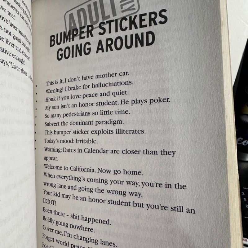 The Adults Only Joke Book
