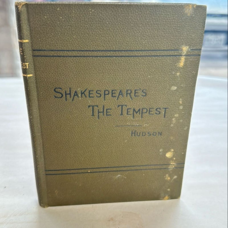 The Tempest (Vintage 1879) (Slightly Annotated)