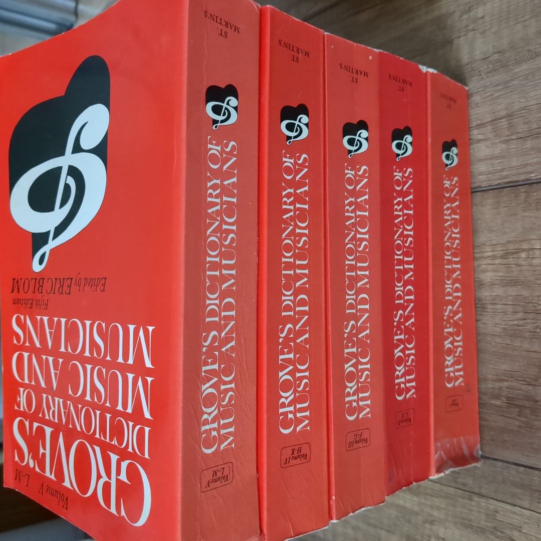 Groves dictionarys of music and musicians