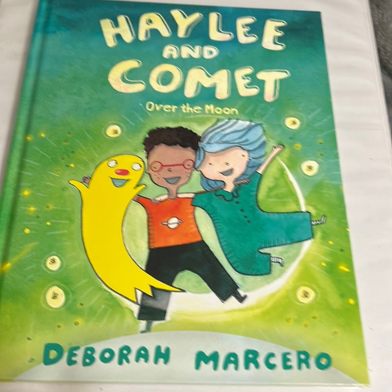 Haylee and Comet: over the Moon