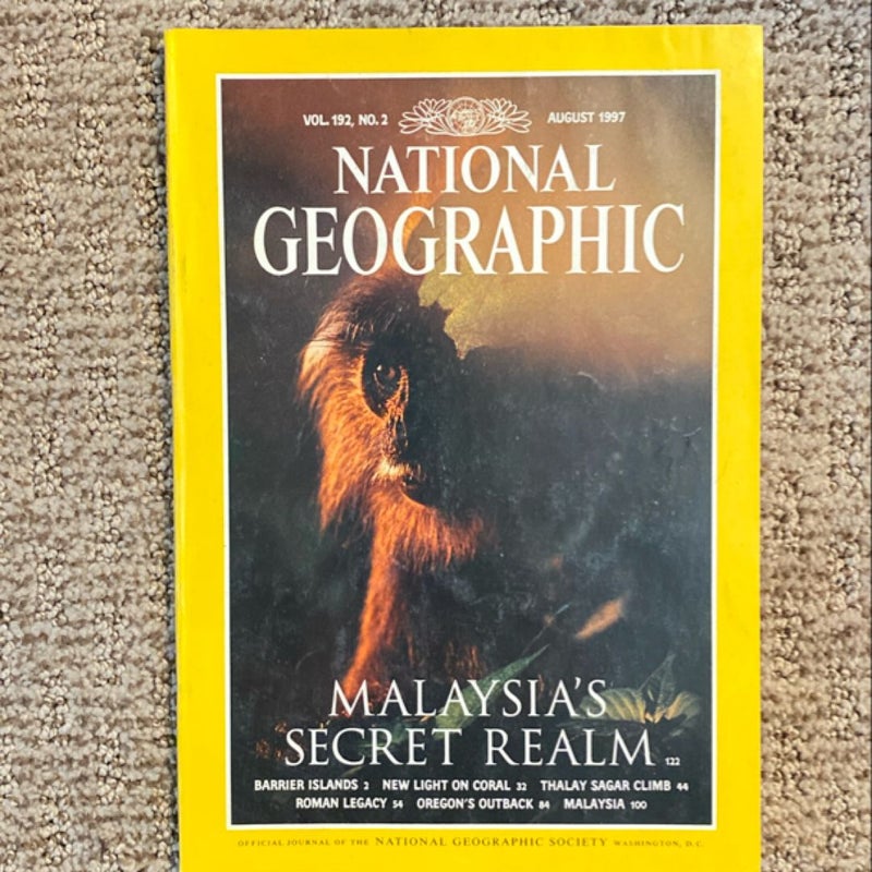 National Geographic Magazine - August 1997