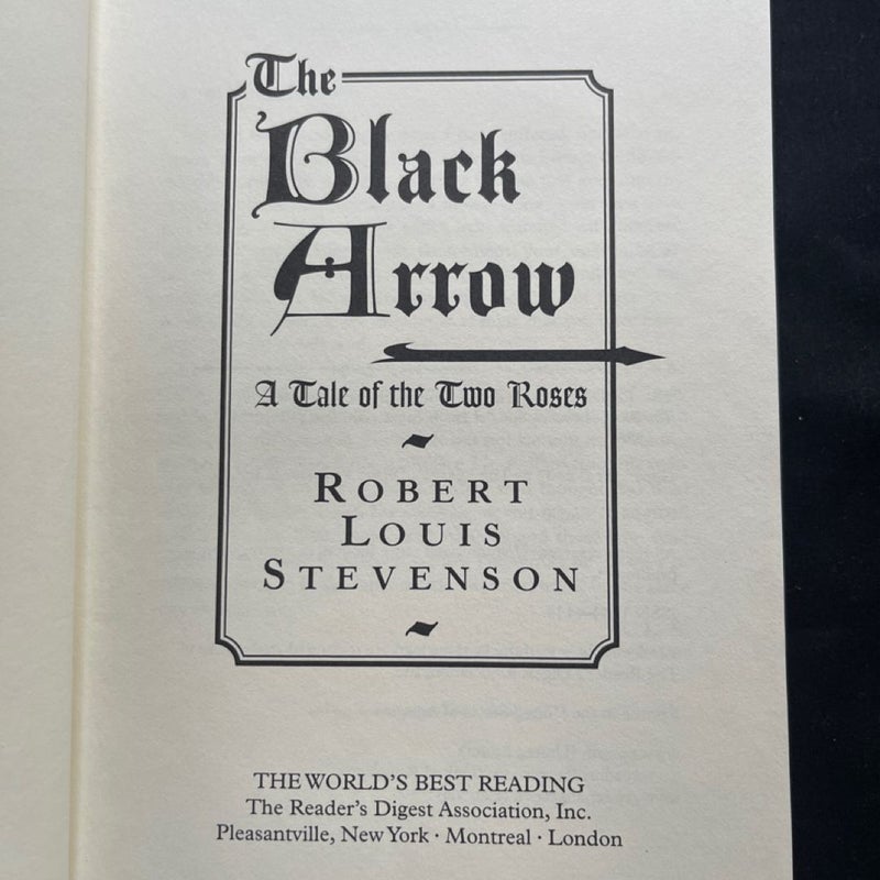 The Black Arrow: A Tale of the Two Roses (The World's Best Reading)