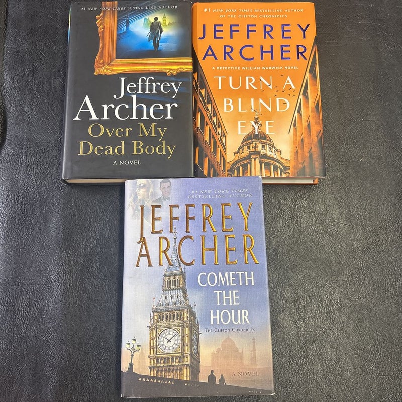 Jeffrey Archer 3 Hardcover Bundle 