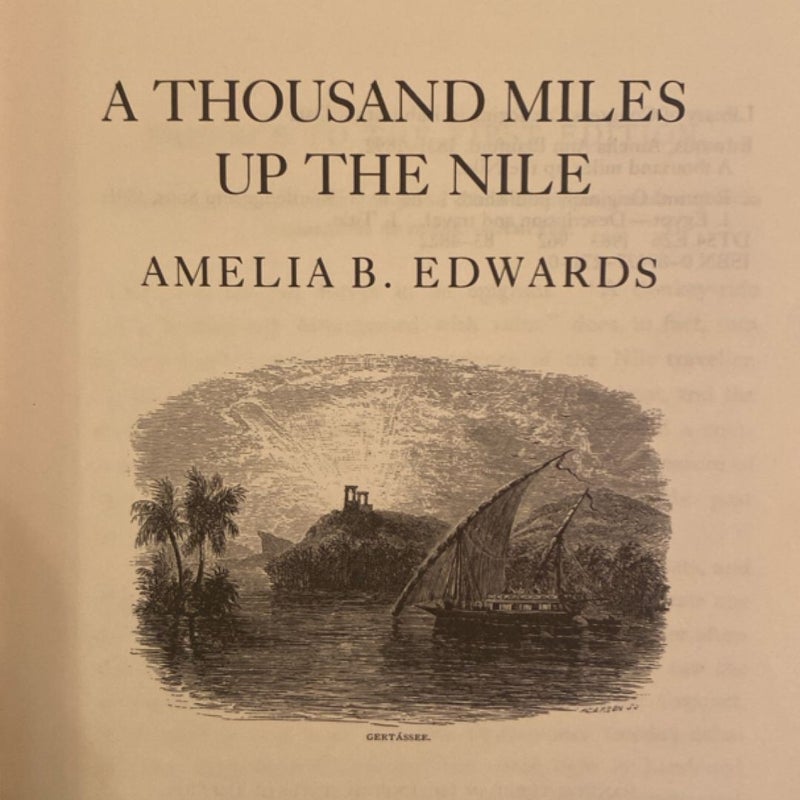 A Thousand Miles up the Nile