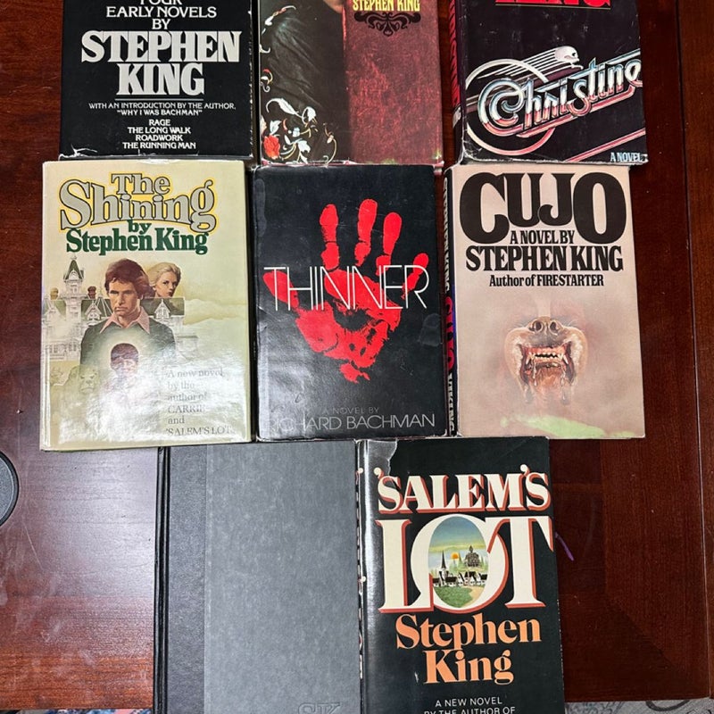 Lot of Stephen King Books