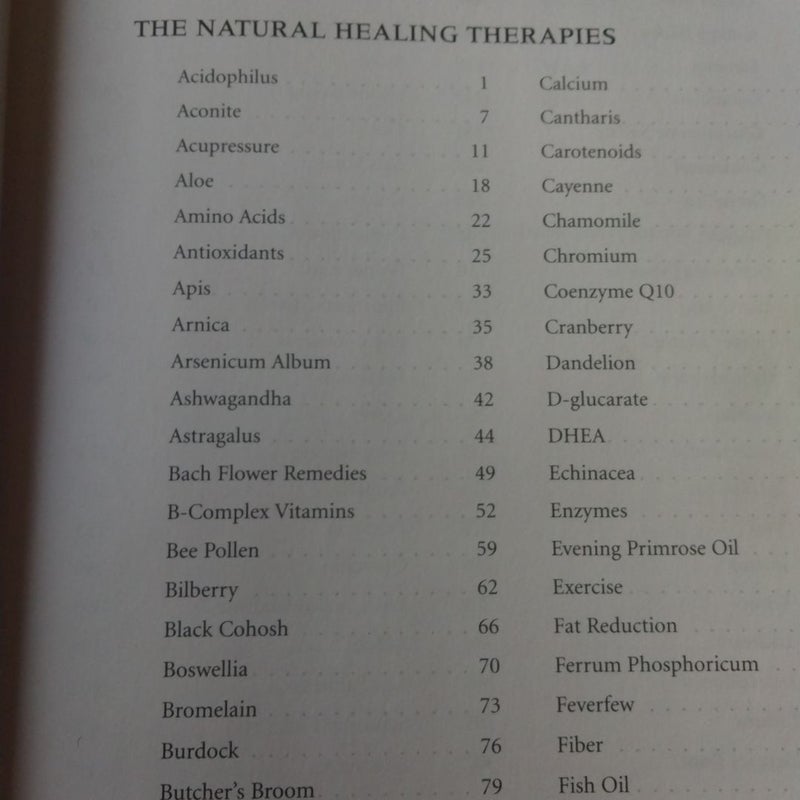 The Natural Physicians Healing Therapies