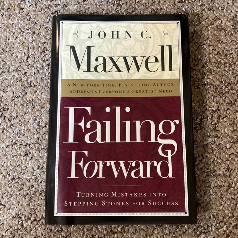 Failing forward by john c maxwell