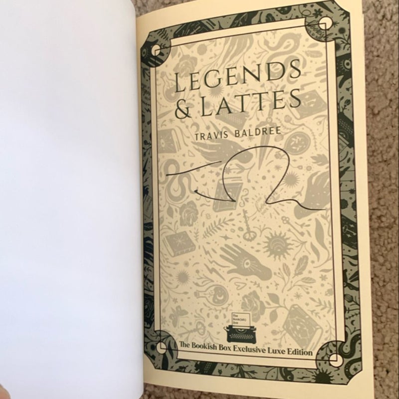 Legends and Lattes/Bookshops and Bonedust [signed]