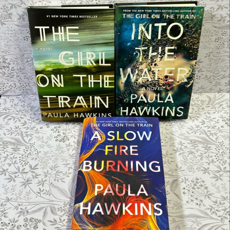 Paula Hawkins 3 Hardcover Bundle