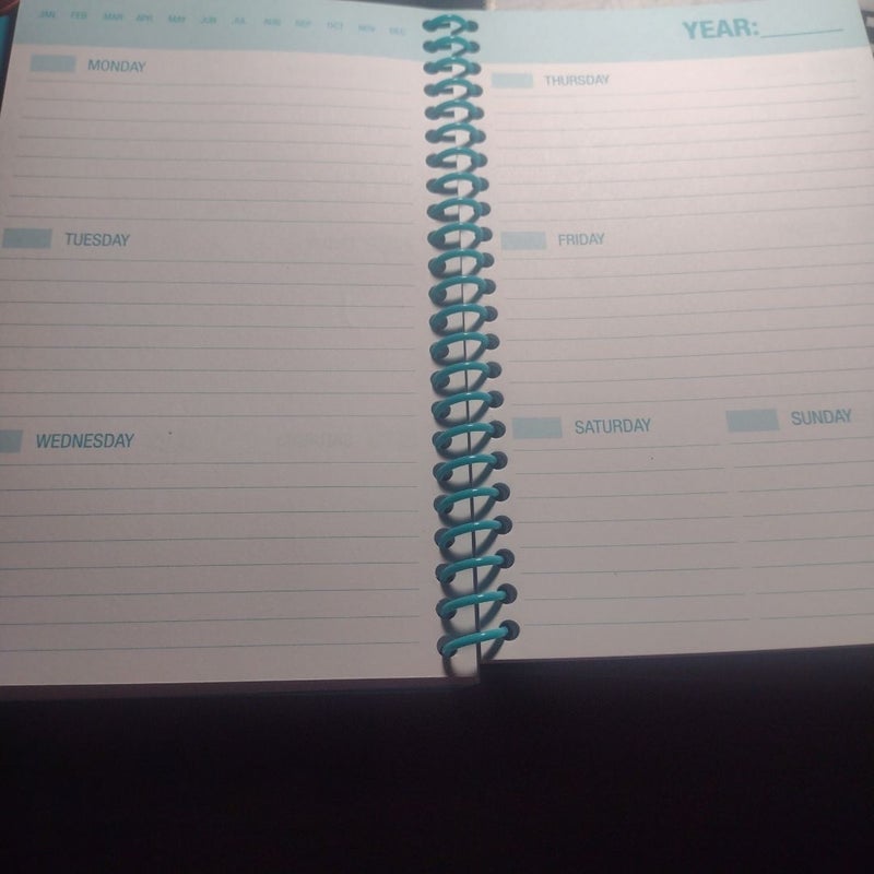 Weekly, monthly planner 