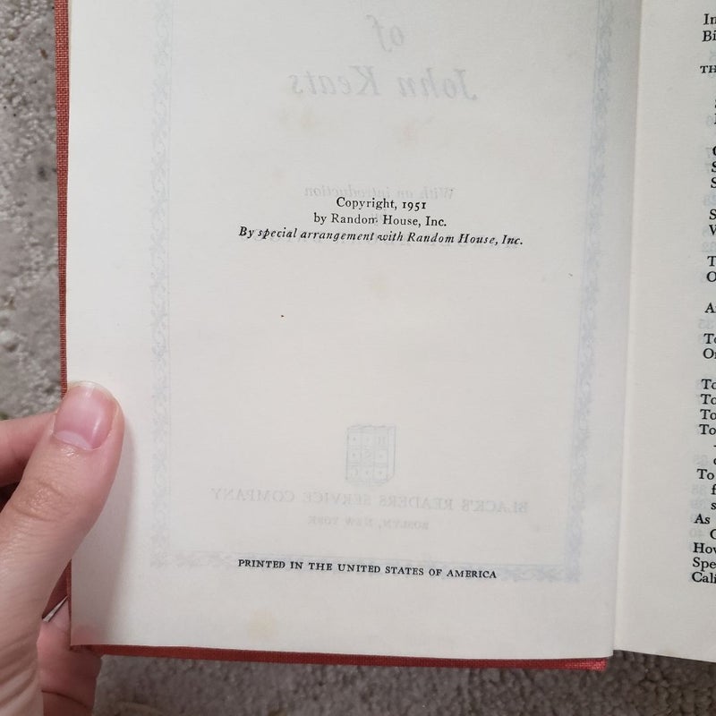 The Works of John Keats (Random House, 1951)
