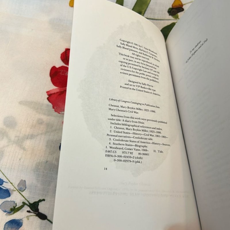 Mary Chesnut's Civil War