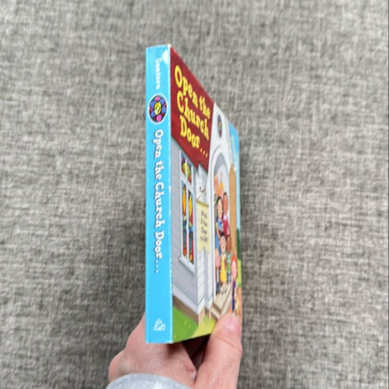 Open the Church Door (board book)