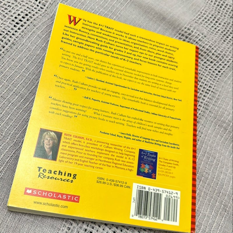 6 +1 Traits of Writing